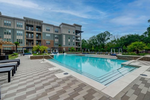 Swimming Pool at Artesia Big Creek Apartments in Alpharetta, GA!