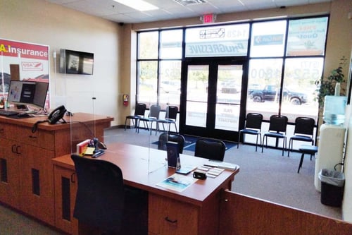 L.A. Insurance Agency MI-225 Office interior