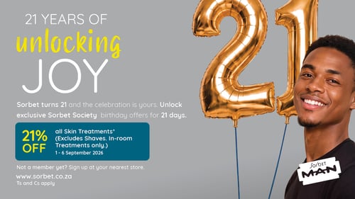 1 years. 21% off. Time for a proper skin reset.