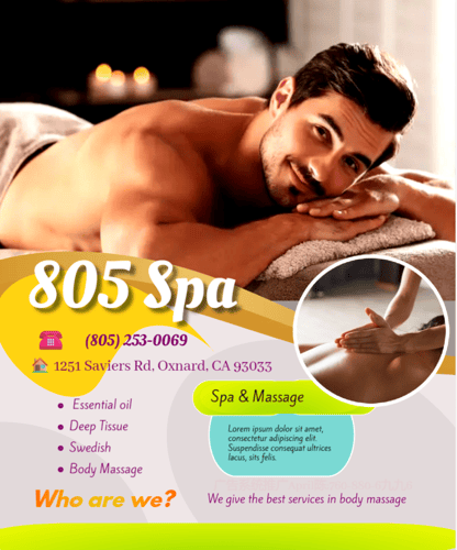 A very relaxing Asian Massage..

Quiet & Relaxing rooms with soothing music