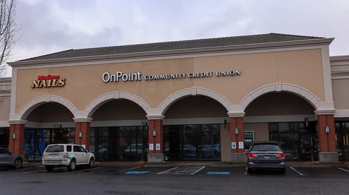 OnPoint Community Credit Union - 160th & Mill Plain Branch Exterior - 16020 SE Mill Plain Blvd.