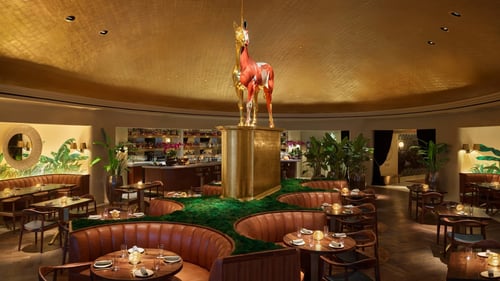 Pao by Paul Qui Restaurant Dining Room.