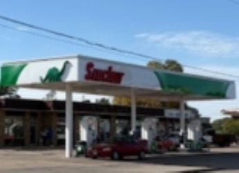 Sinclair Gas Station Fueling Island