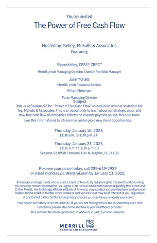 Kelley, Mcfalls and Associates, Financial Advisors in Naples, FL 