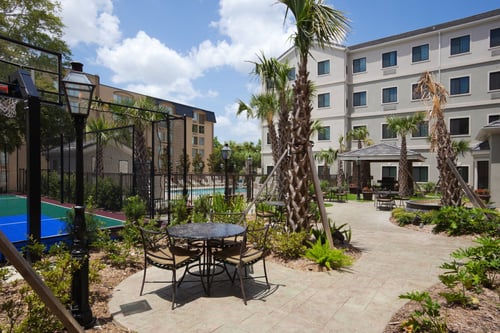 Sit back and relax in our beautiful courtyard!