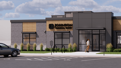 Johnson Financial Group West Towne location rendering.