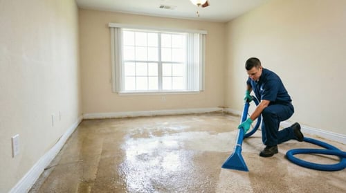 Restoration 1 of Waterbury water damage restoration.