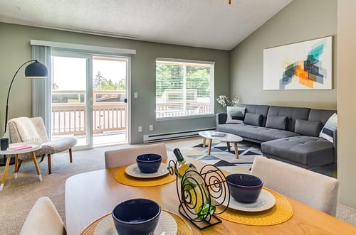 Living Room at The Bluffs at Mountain Park, Lake Oswego, OR, 97035