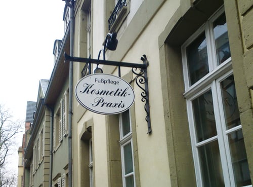 Praxisschild