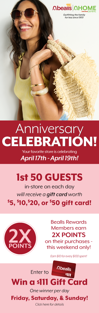 1 YR Anniversary of bealls Home Centric in Tyler, TX!