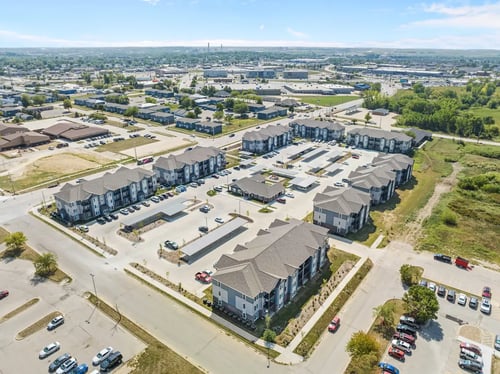 Property exterior view at Union at Wiley, Cedar Rapids, IA