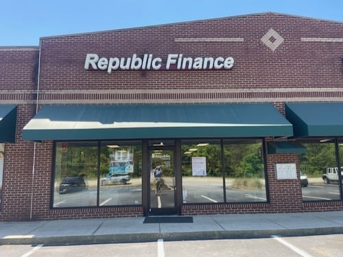 NE Main Street, SC Republic Finance Branch