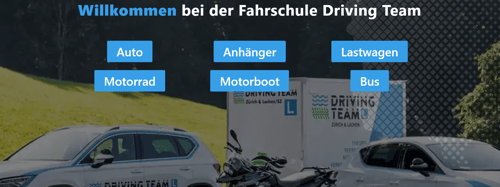 Fahrschule Zürich Driving Team - Auto Fahrschule, Motorrad Fahrschule, Lastwagen Fahrschule, Anhänger Fahrschule, 8048 Zürich-Altstetten