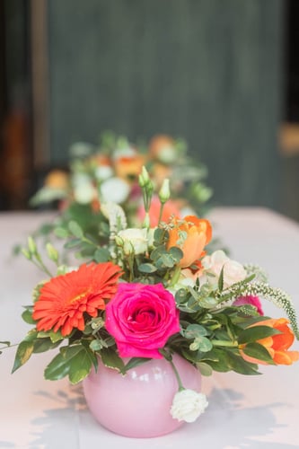 Flower arrangement from Leary's Florist. Broomall florist with same day flower delivery