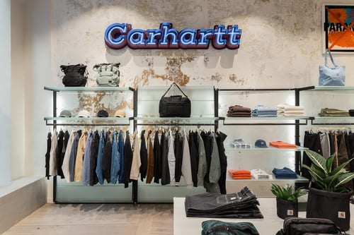 Carhartt WIP Store Paris Le Marais interior