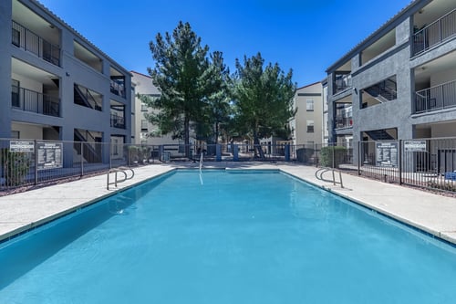 Swimming Pool at Icon on Midvale Apartments in Tucson, AZ 85746