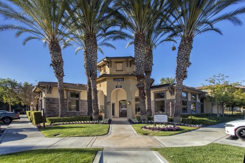 Community Entrance at 55+ Remington at Ladera Ranch, California