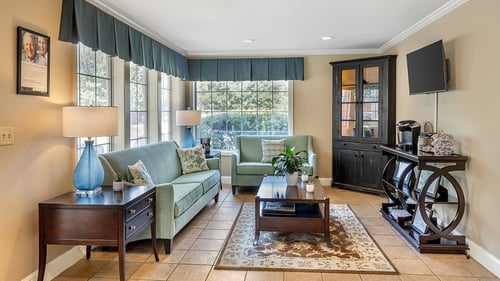 Brookdale White Rock Coffee Area