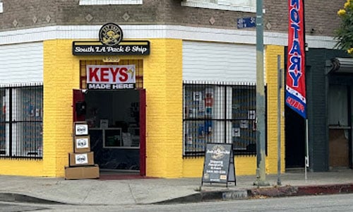 South Los Angeles Pack and Ship - outside of business
