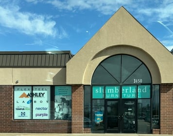 Slumberland Burlington,  IA storefront