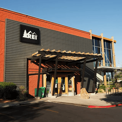 The front of the REI store in Albuquerque, New Mexico