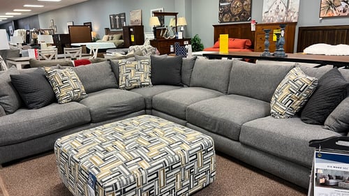 Wake sectional at Slumberland Furniture Store in Grand Rapids,  MN