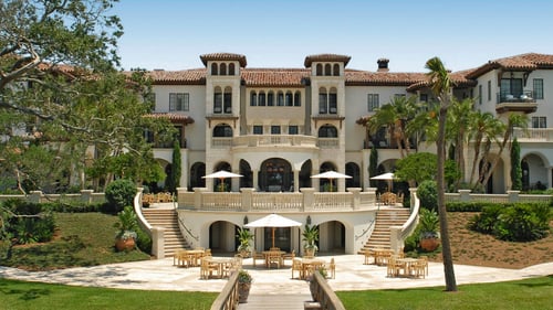 Exterior of The Cloister at Sea Island.
