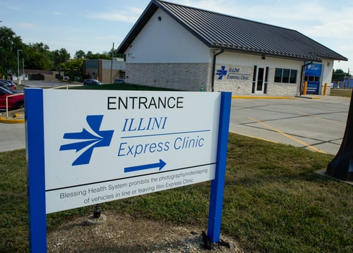Illini Express Clinic Entrance