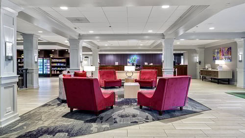 Enjoy and relax in the hotel lobby with free Wi-Fi.