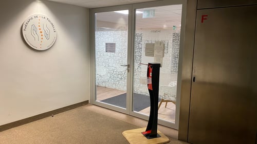 entrée du cabinet