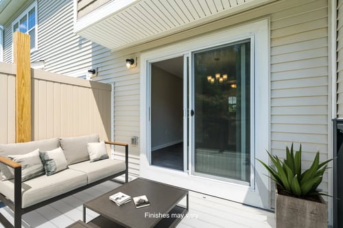 Patio at Killian Lakes Apartments and Townhomes in Columbia, SC 29203