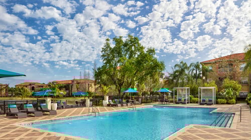 Swimming Pool at Camden Visconti Apartments in Brandon, FL