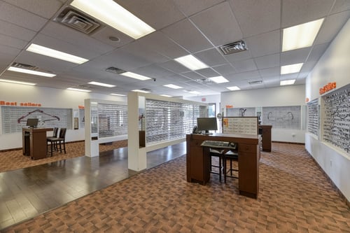 Store Interior at Stanton Optical store in Stockton, CA 95207