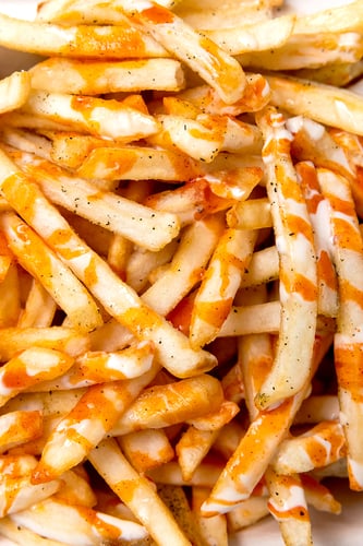 Buffalo Bleu Cheese Fries
