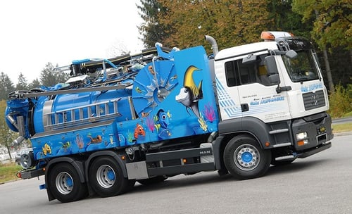 Gebrüder Hufnagel Abwassertechnikin Wernberg - LKW