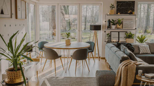 large room inside a home