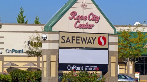 OnPoint Community Credit Union - Rose City Branch Exterior - 6901 NE Sandy Blvd.