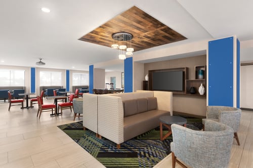 Relax in our spacious and welcoming lobby.