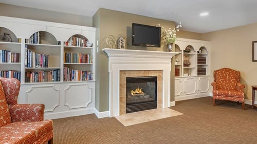 Brookdale Chapel Hill Memory Care Community Living Room