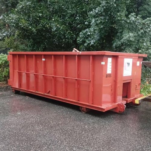 Dumpsters R Us, Inc delivered a 15-yard dumpster to Woburn, MA 01801 for residential remodeling debris and construction cleanup.