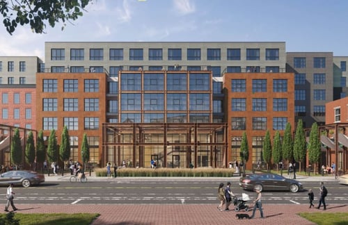 Property Exterior at Sono Central, Norwalk, Connecticut.