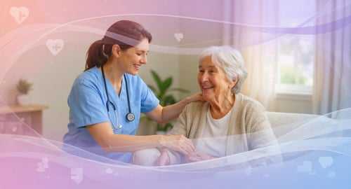 Macedo Care Connect kümmert sich um Ihre IT Bedürfnisse, sodass mehr Zeit für die Pflege entsteht.