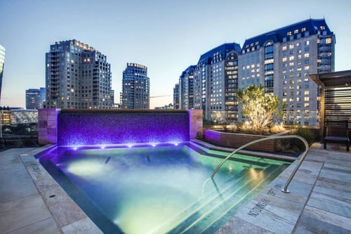Rooftop Pool at Uptown by Onni in  Dallas, TX
