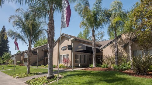 Property exterior at Zinfandel Village Apartments in Rancho Cordova, CA 95670