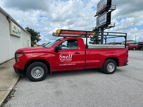 Snell Plumbing & Heating service truck