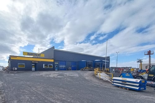 Ramirentin Rovaniemen konevuokraamo.