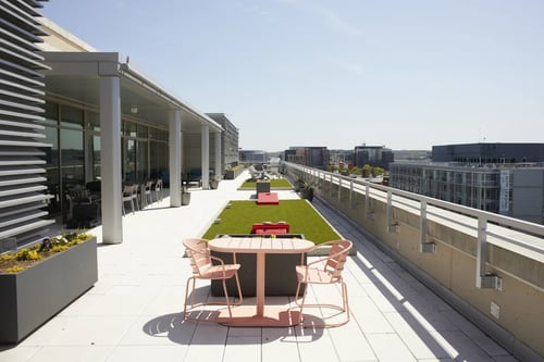 Balcony at Artline Apartments in Washington DC