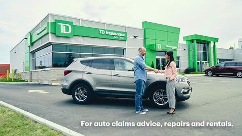 For auto claims advice, repairs and rentals.