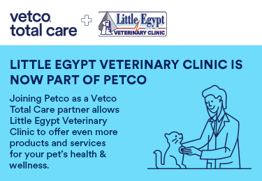 Vetco Total Care Little Egypt Veterinary Clinic Message