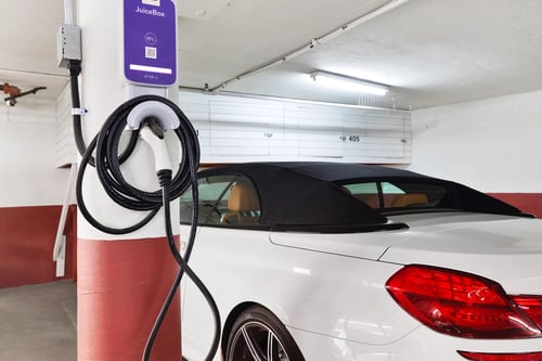 EV Charger at Ashton Towers Apartments in Los Angeles, CA 90024